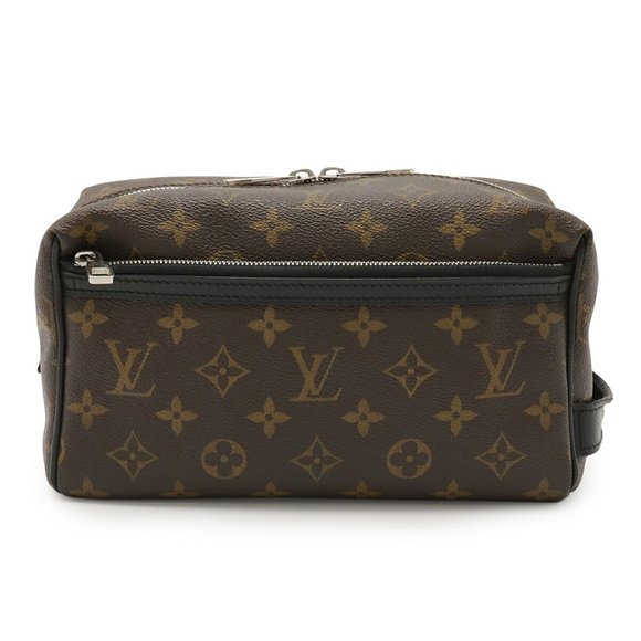 LOUIS VUITTON Black Monogram Pouch - Picture 2 of 10